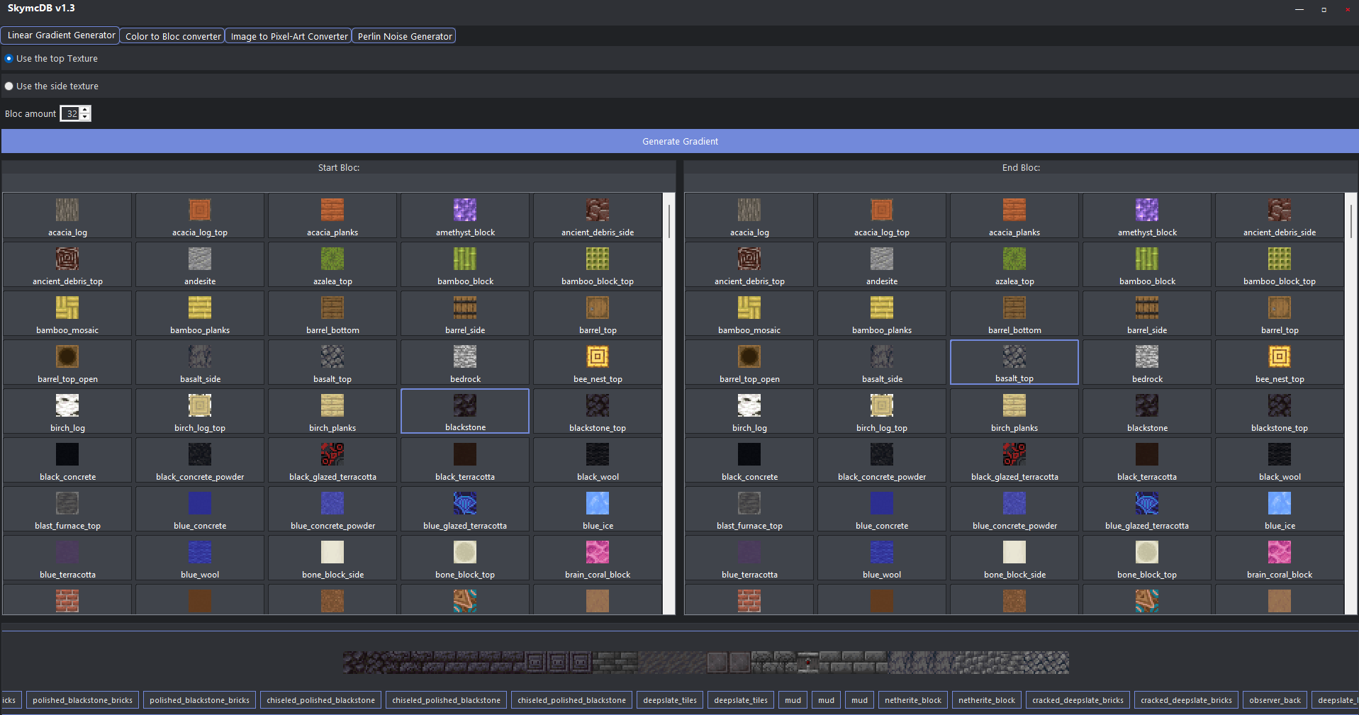 Dashboard SkymcDB